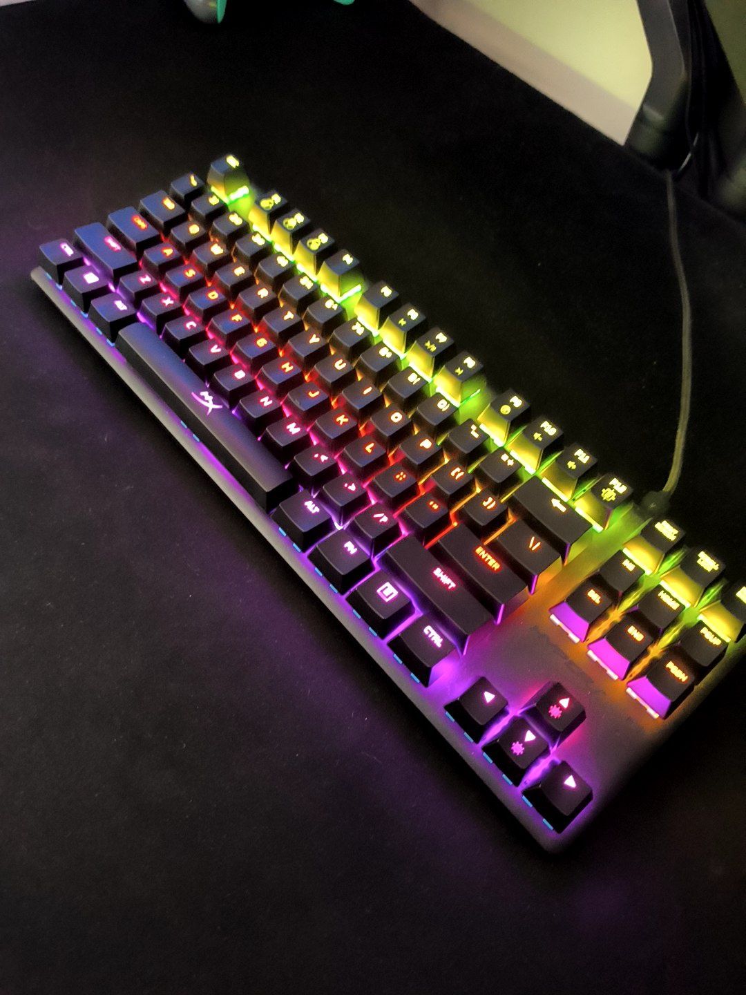 KKawiatura HyperX alloy Orgins core aqua