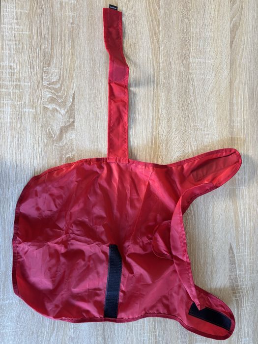 amiplay Bristol Pelerynka przeciwdeszczowa 38 cm czerwona dla psa
