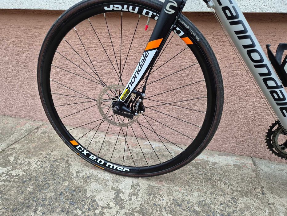 Rower szosowy, przełaj CX, Cannondale CaadX, hydraulika, Sram Rival