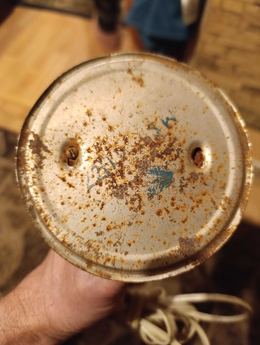 lampka biurkowa PRL - lata 60-te