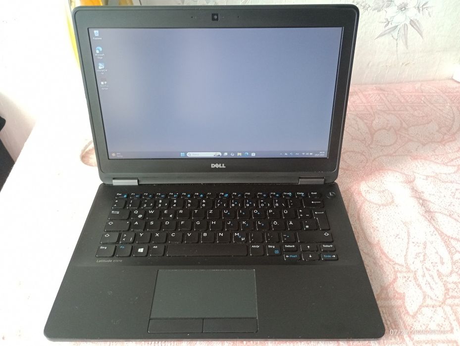 Ноутбук Dell E7270 12.5"HD TN\i5-6300u\16gb ram\256 ssd