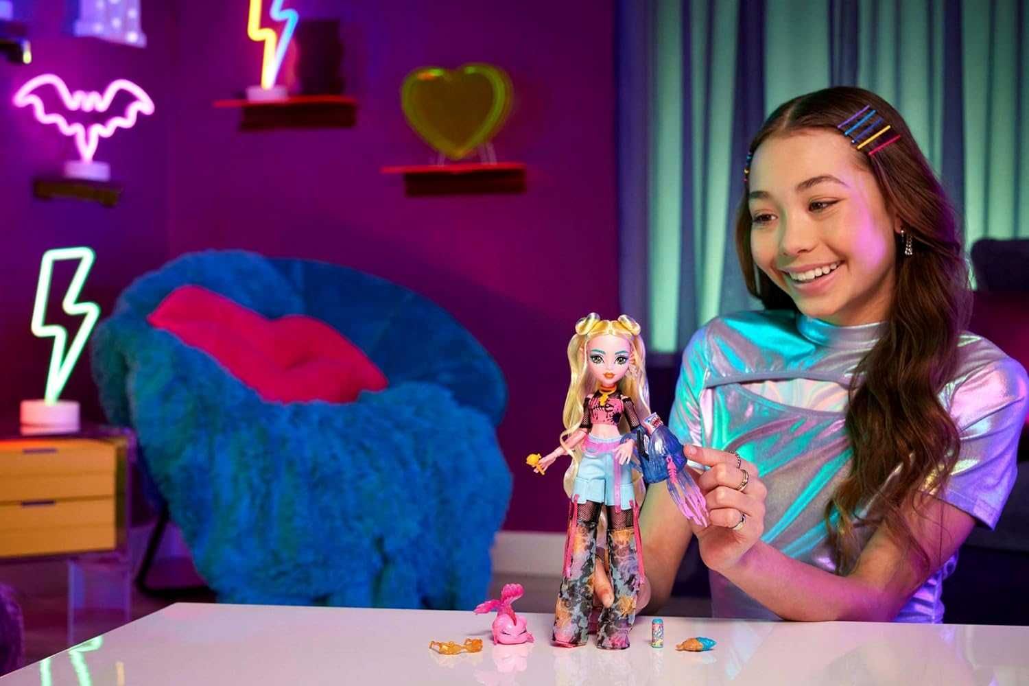 Монстер Хай Лагуна Блю Риба Нептуна Monster High Lagoona Blue Neptuna