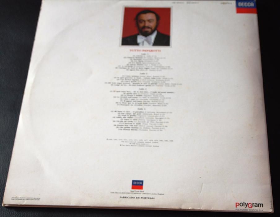 Vinil LP Duplo Luciano Pavarotti - Tutto Pavarotti