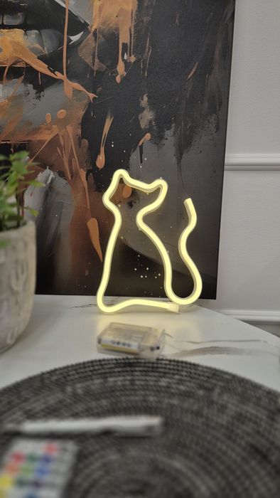 Lampka LED kot, nowa