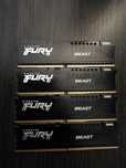 Набор 32 GB (2x16) DDR5 Kingston 6000 MHz