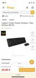 Teclado + Rato Logitech sem fio