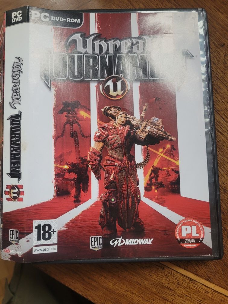 PC DVD-ROM x 2 Unreal Tournament 3 Midway 2007 PL