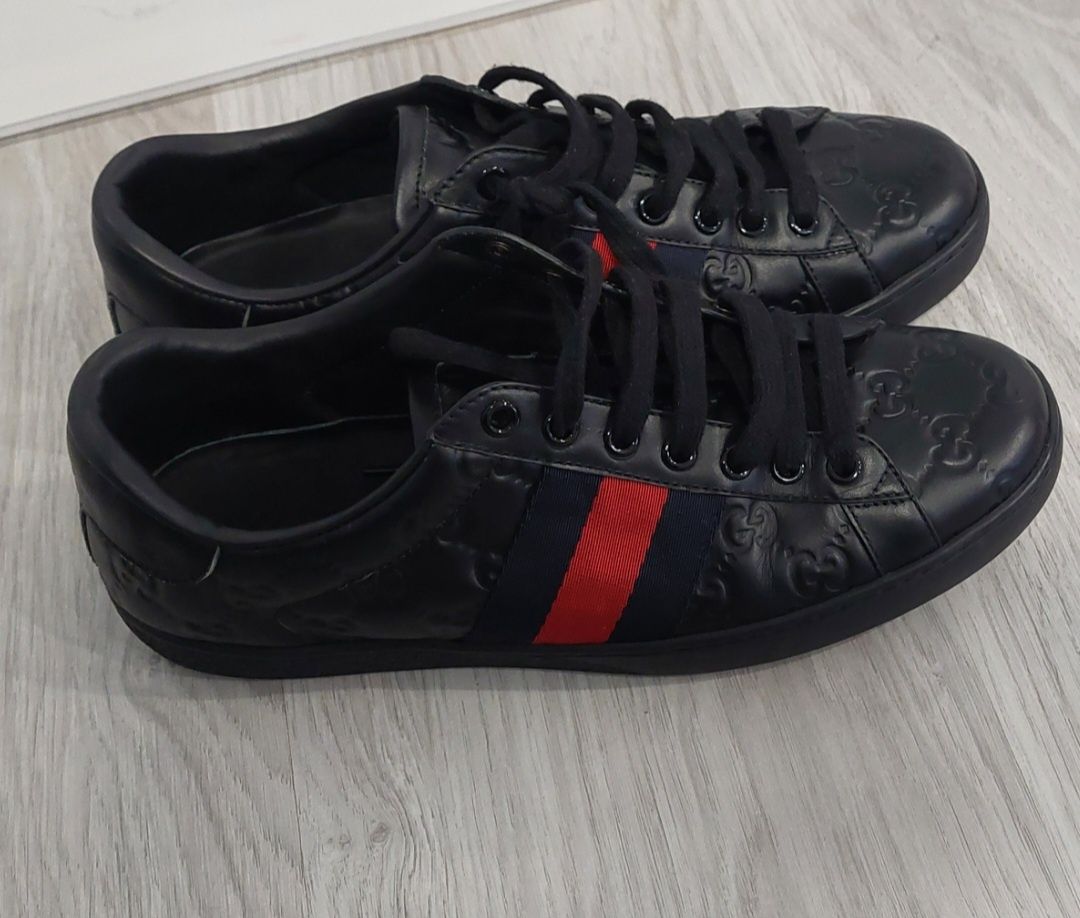 Buty skórzane GUCCI r.41