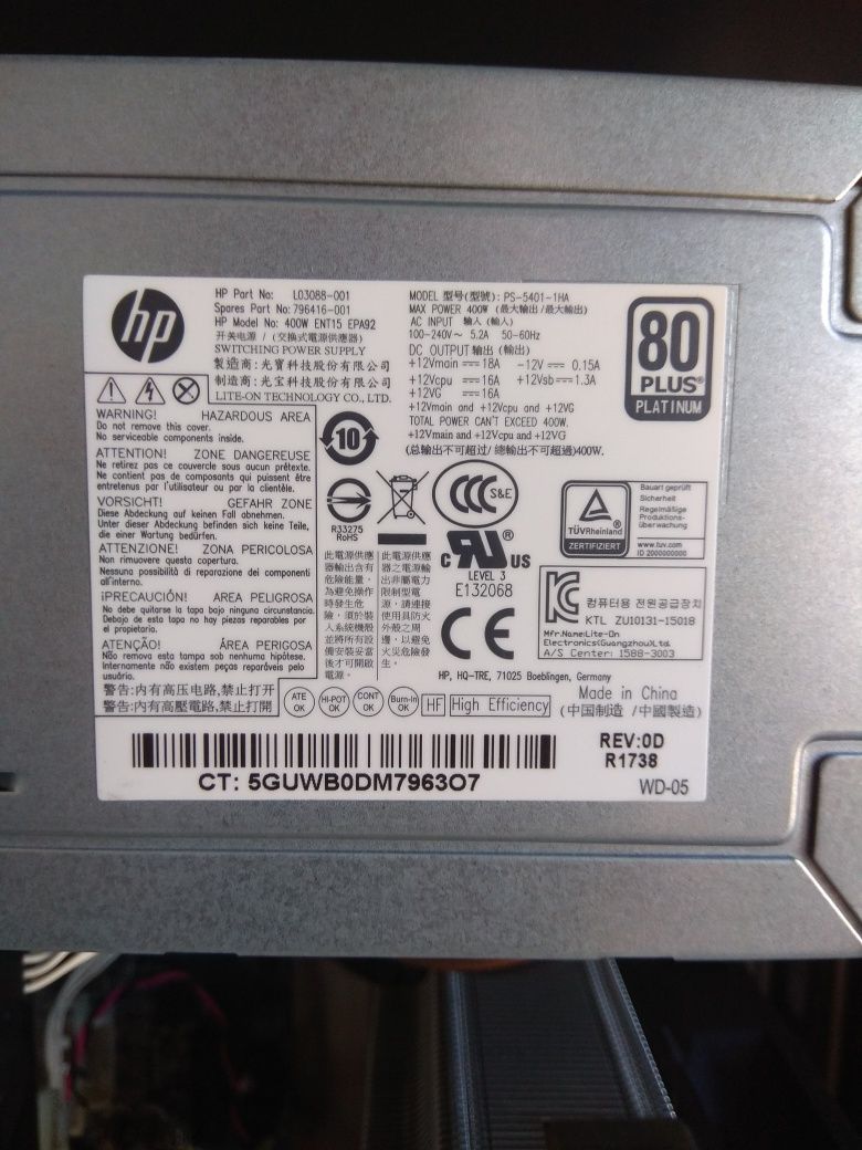 HP Z240 Intel Xeon/AMD FP4300/16GB DDR4/SSD+HDD Win. 10 Pro