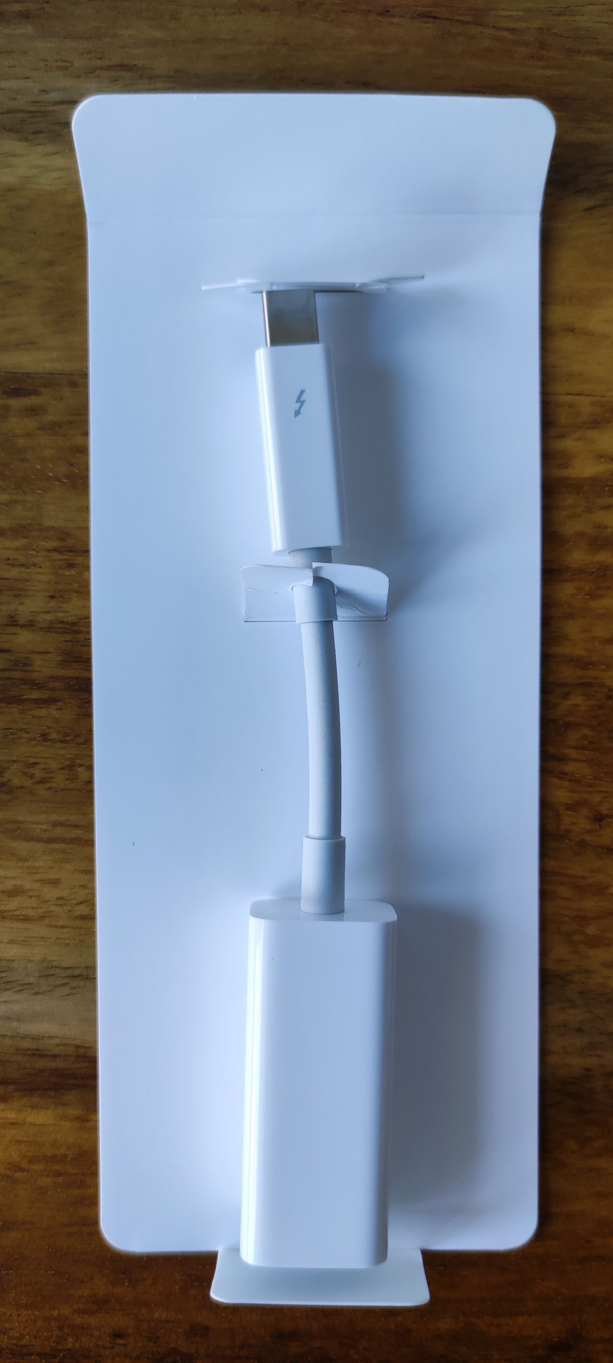 Apple adapter Thunderbolt  do Gigabit Ethernet