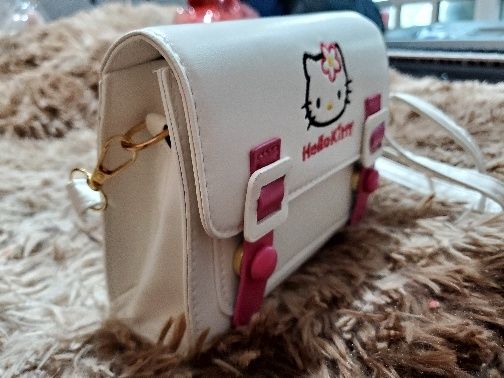 Сумочка з Хеллоу Кітті біла сумка Hello Kitty Sanrio