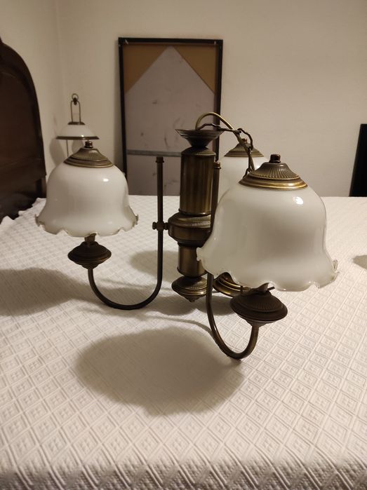 Vendo candeeiro de teto vintage