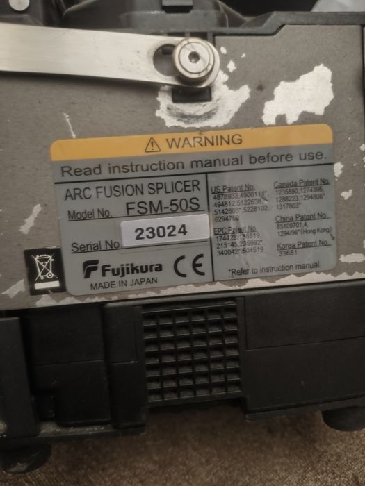 Зварювальний апарат Fujikura FSM-50s