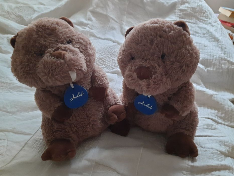 Maskotka bóbr Julek 2 sztuki