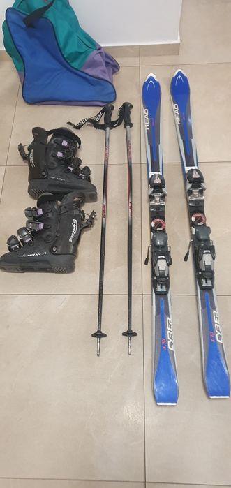 Narty Head 150 cm buty i kije