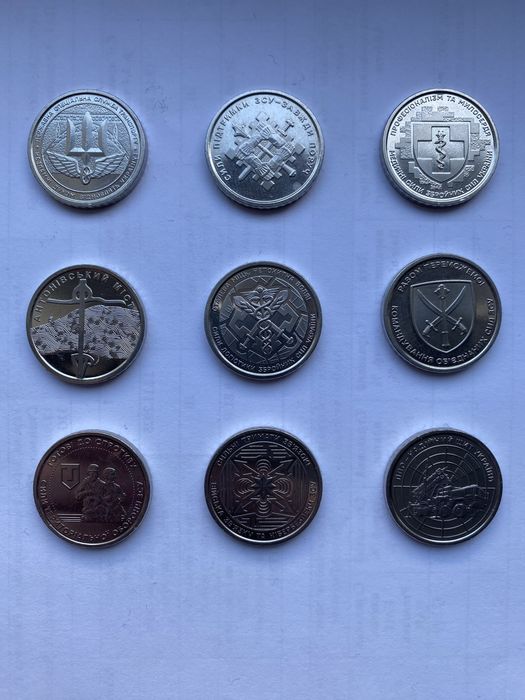 колекційні монети номіналом 10 гривень