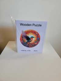 Puzzle 3D Drewniane Układanka dla dzieci i dorosłych - Ptak