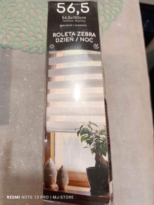 Roleta na okno dzień/noc