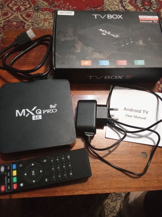 Смарт приставка ТV BOX MXQ PRO 5G 4K