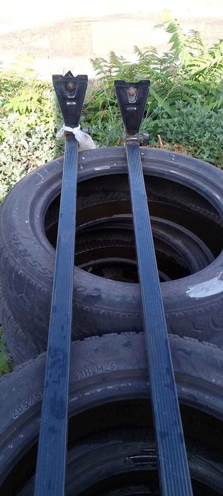 Багажник поперечина на водосток крышу авто