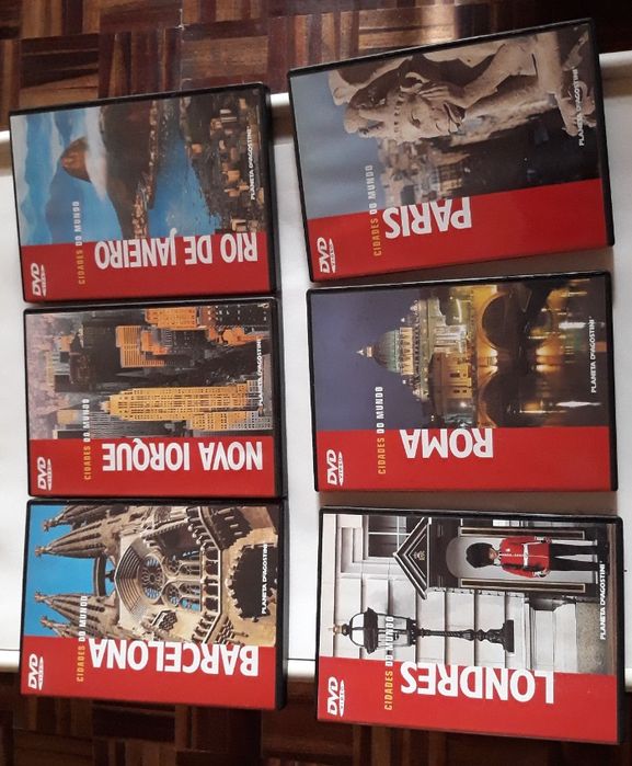 Cidades - 6 DVD's (originais)