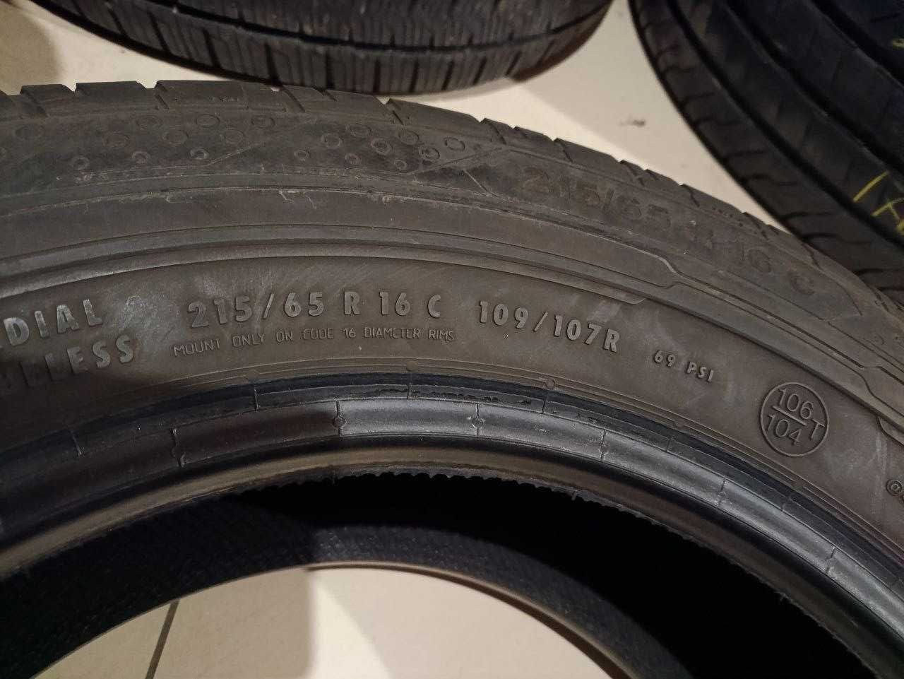 Пара шин 215/65R16C 109/107R Continental ContiVanContact 200