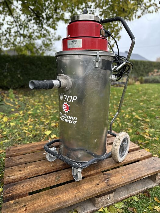 Odkurzacz Przemysłowy Husqvarna W70P silnik chodzi hałasuje pompa ok