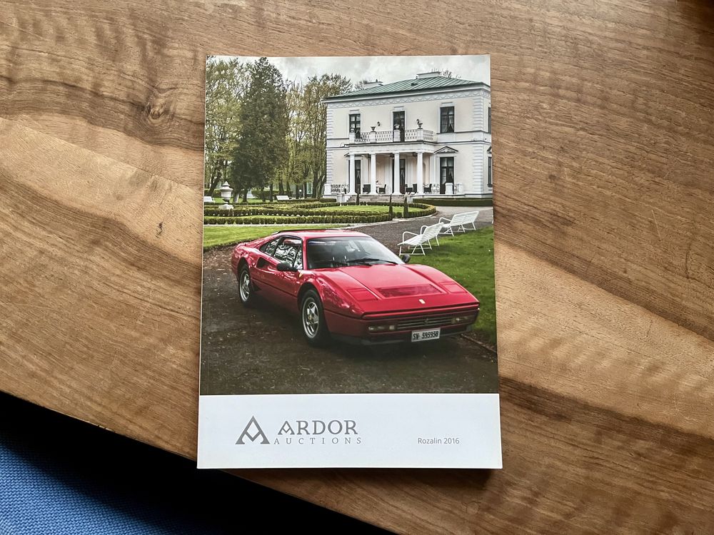 Katalog aukcyjny Ardor Auctions - Rozalin 2016 ferrari jaguar