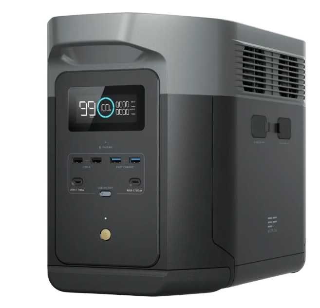 Зарядна станція EcoFlow Delta 2 Max, 2400 Вт, 2048 Вт/год