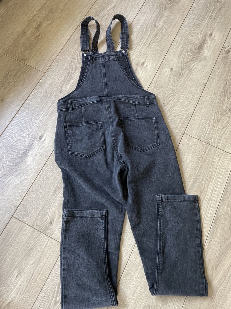 MEGA ogrodniczki jeans H&M 164