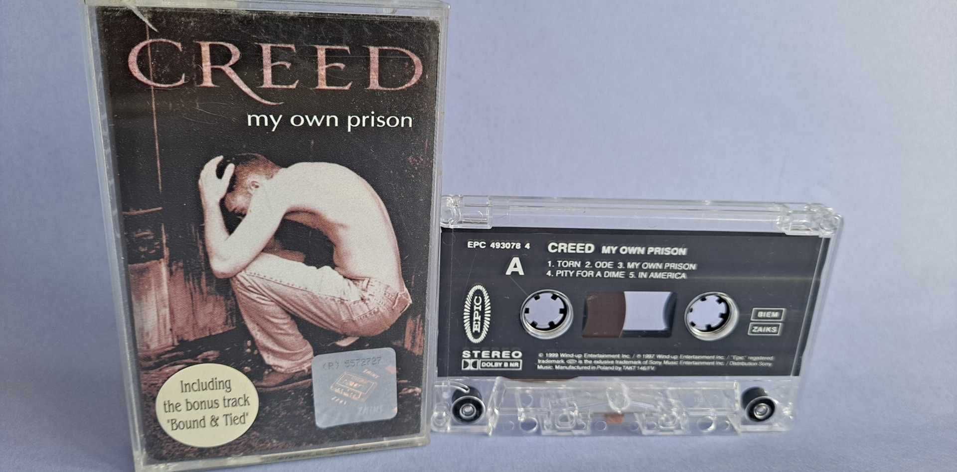 Creed – My Own Prison 1999 KASETA MAGNETOFONOWA Poland