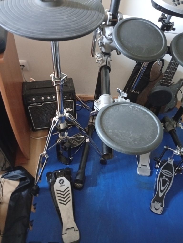 Bateria Eletrónica Completa + Amplificador