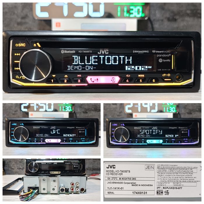 Проц(DSP) JVC kd-sr, X, T,серії /Bluetooth