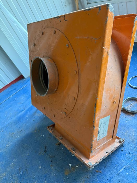 Wentylator wyciąg do trocin Schuko 4kW , likwidacja stolarni