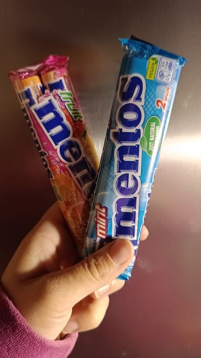 Cukierki dropsy Mentos