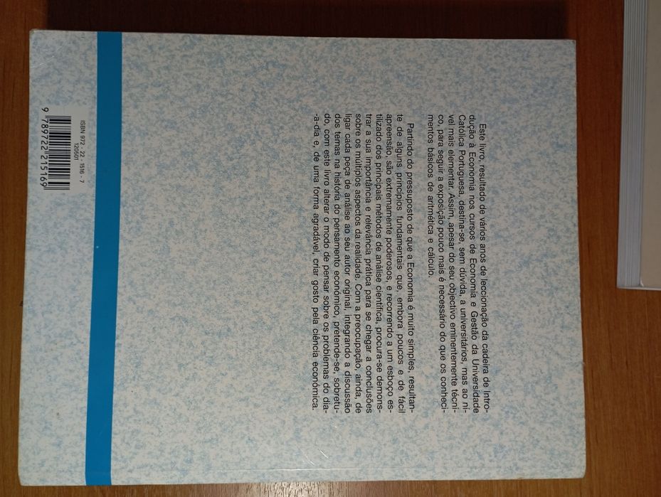 Livros técnicas mergulho, ordem advogados, introdução economia
