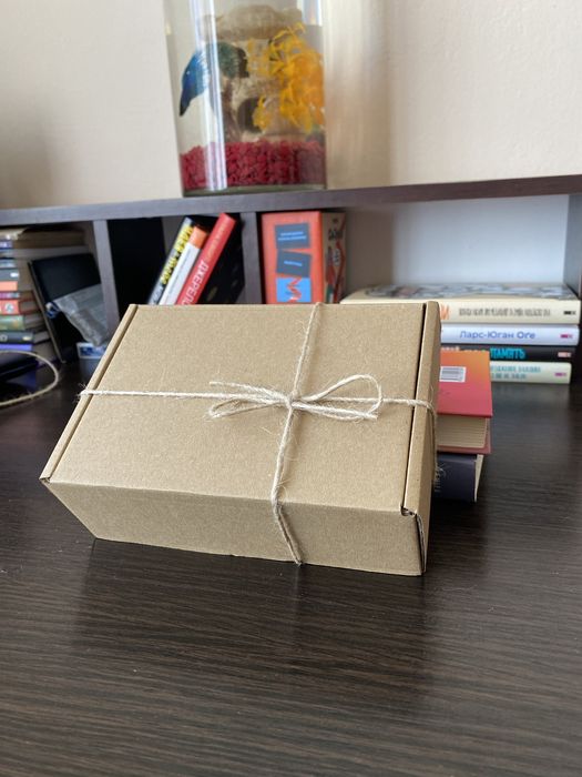 Коробка самозбірна крафтова