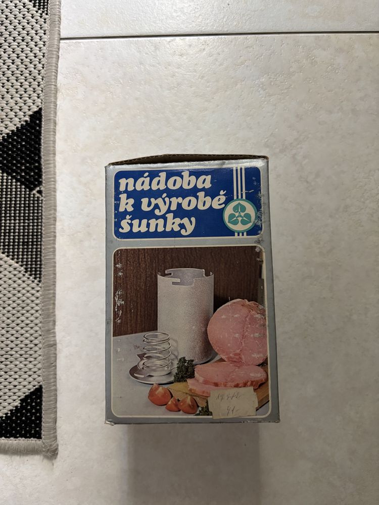 Czechosłowacka maszynka do wyrobu szynki stan idealny