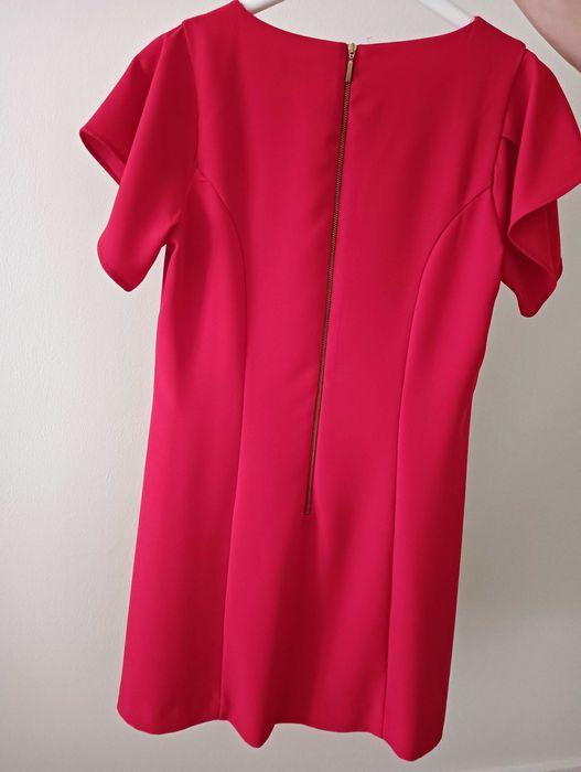 Vestido curto vermelho
