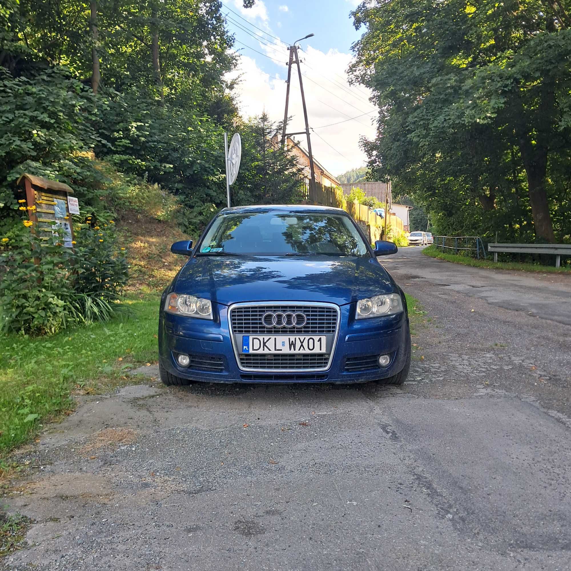 Audi A3 8P Uszkodzone