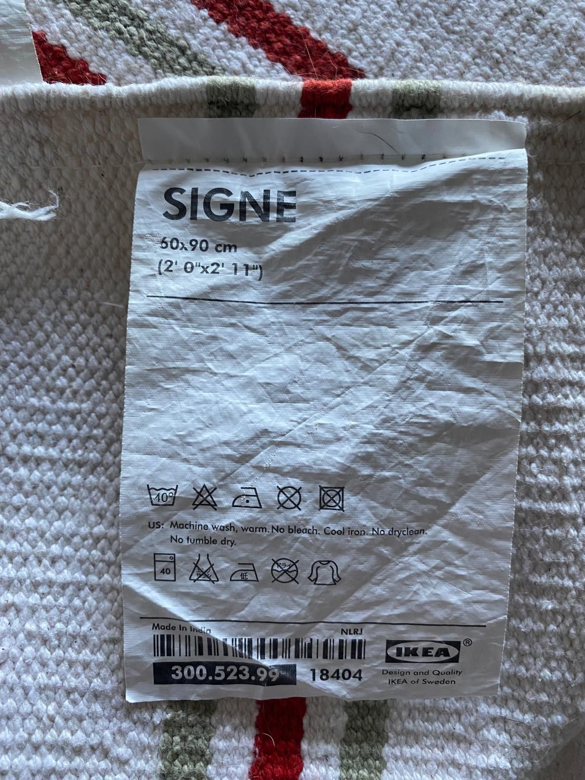 2 tapetes Signe IKEA