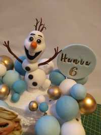 Olaf z masy cukrowej Frozen