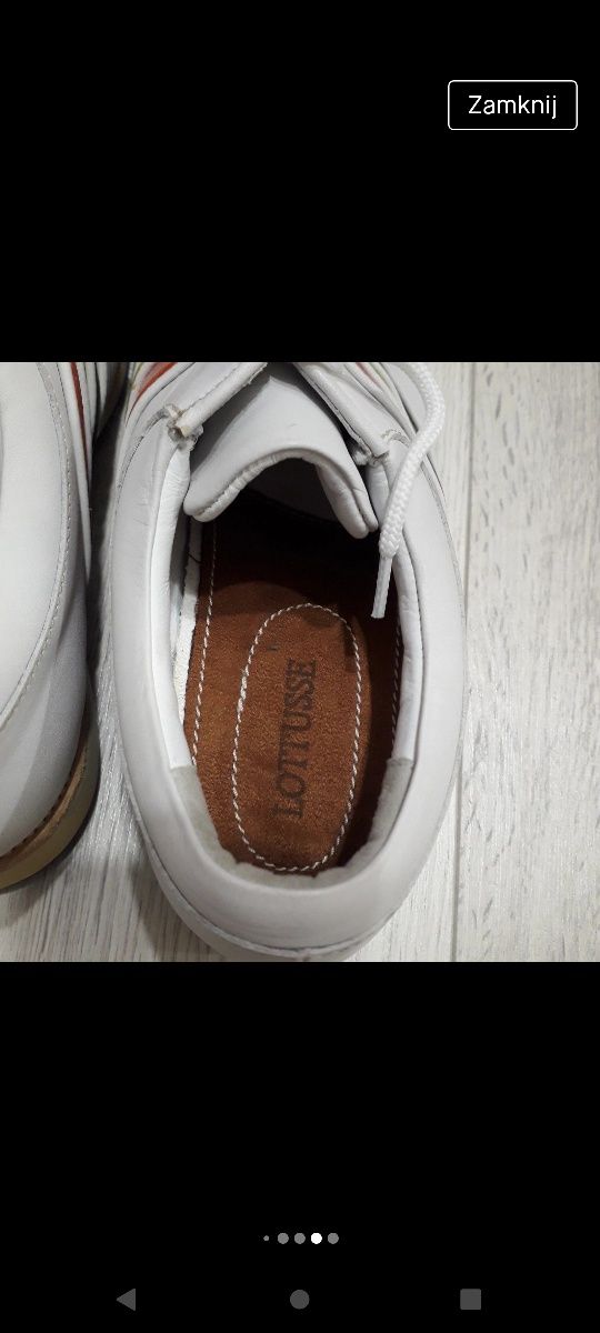 Lotusse buty do golfa, stan bdb, nieużywane.
