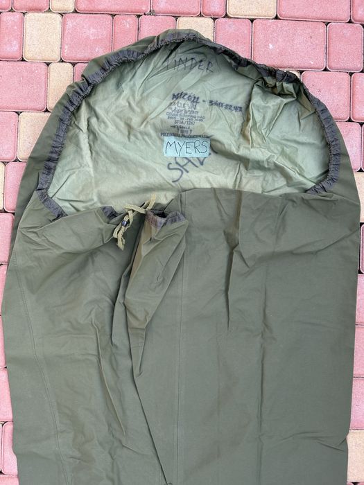 Британські чохли на спальник, олива, gore-tex