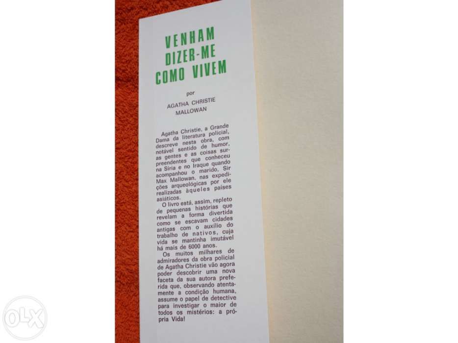Agatha Cristie - Venham dizer-me como vivem