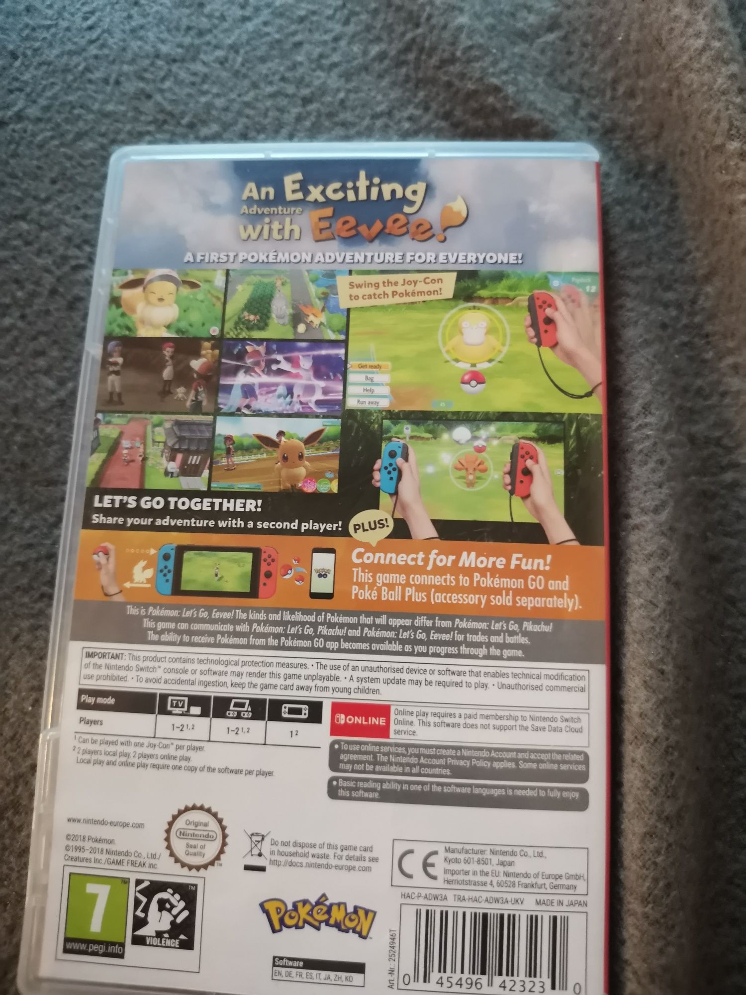 Pokemon lets go eevee Nintendo Switch