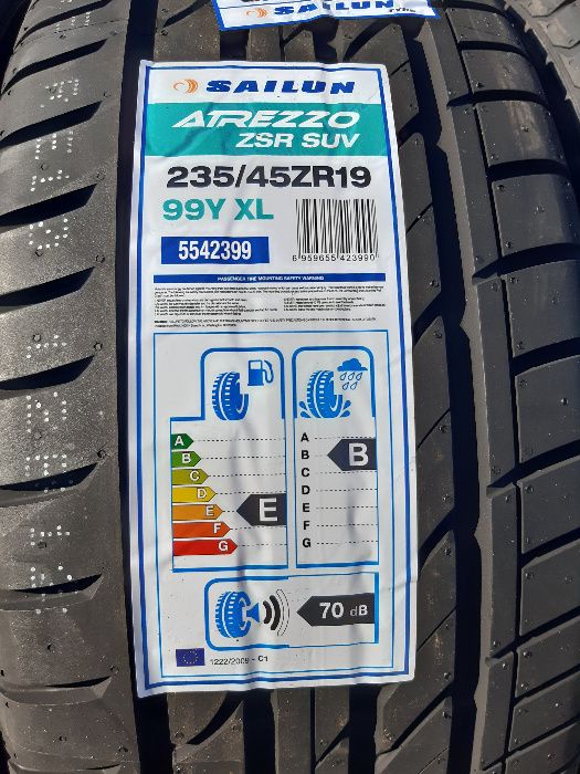 2xNowa Letnia 235/45 R19 SAILUN ATREZZO ZSR 99Y XL Gwarancja