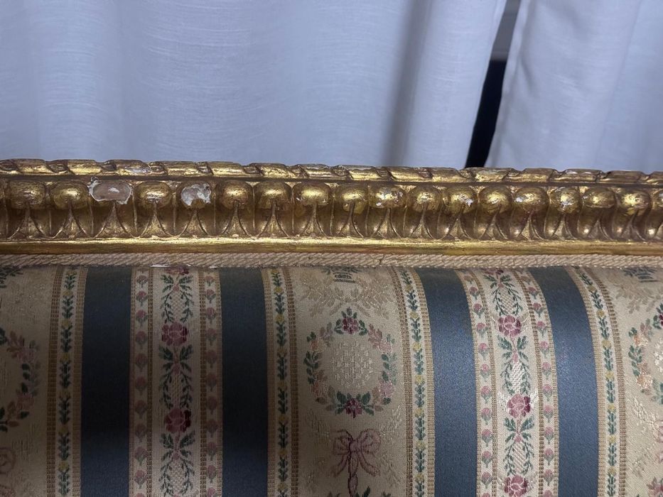 Sofa z fotelami w stylu ludwikowskim