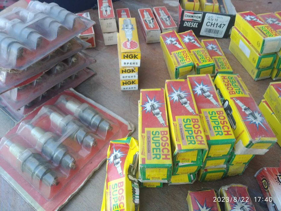 Clássicos antigos platinados condensadores