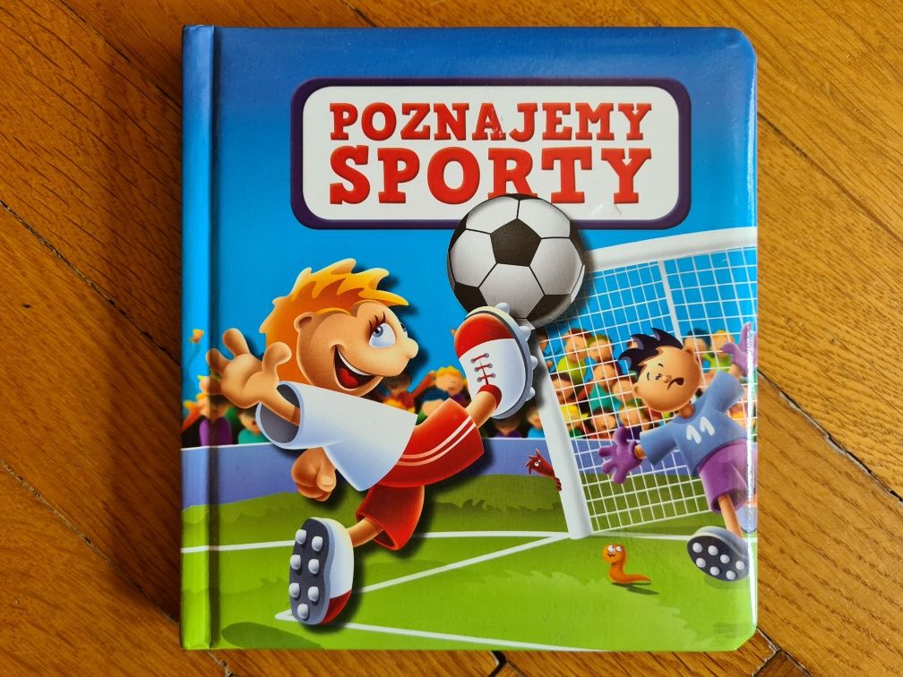 Książka kartonowa Poznajemy sporty